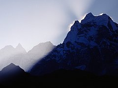 First Light, Tamserku, Khumbu Region, Nepal